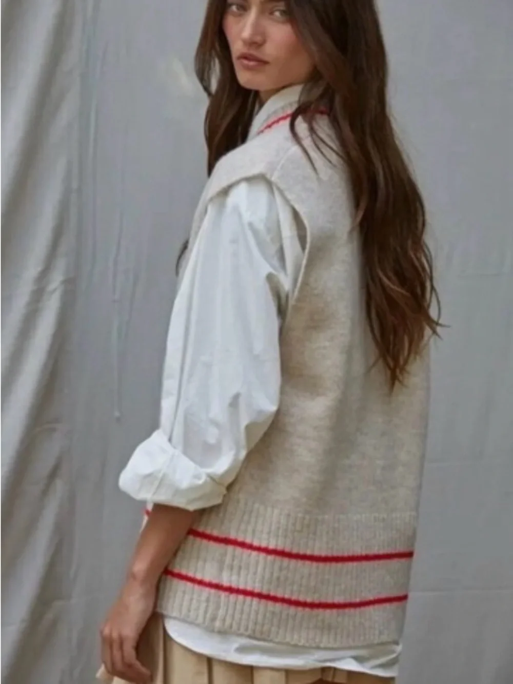 Free People All Star Stripe Poncho